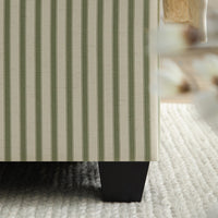 Chilworth Upholstered Ottoman Storage Bed in Green Stripe Linen Blend – image 49 of 115