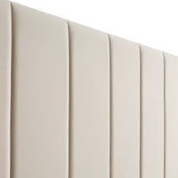 Sylvie Velvet Upholstered Bed Frame with Golden Chrome Legs in Champagne Velvet – image 19 of 20