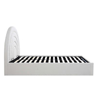 Archer Ottoman Storage Bed in White Boucle – image 81 of 85