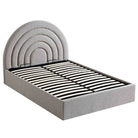 Archer Ottoman Storage Bed in Grey Boucle – image 6 of 85