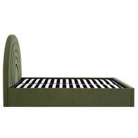 Archer Ottoman Storage Bed in Moss Green Velvet – image 18 of 85