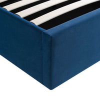 Archer Ottoman Storage Bed in Navy Blue Velvet – image 46 of 85