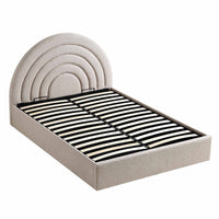 Archer Ottoman Storage Bed in Taupe Boucle – image 64 of 85
