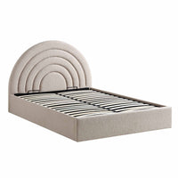 Archer Ottoman Storage Bed in Taupe Boucle – image 65 of 85