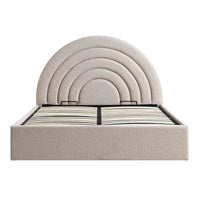 Archer Ottoman Storage Bed in Taupe Boucle – image 68 of 85