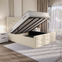 Lancaster Upholstered Ottoman Bed — view 2 – image 1 of 4