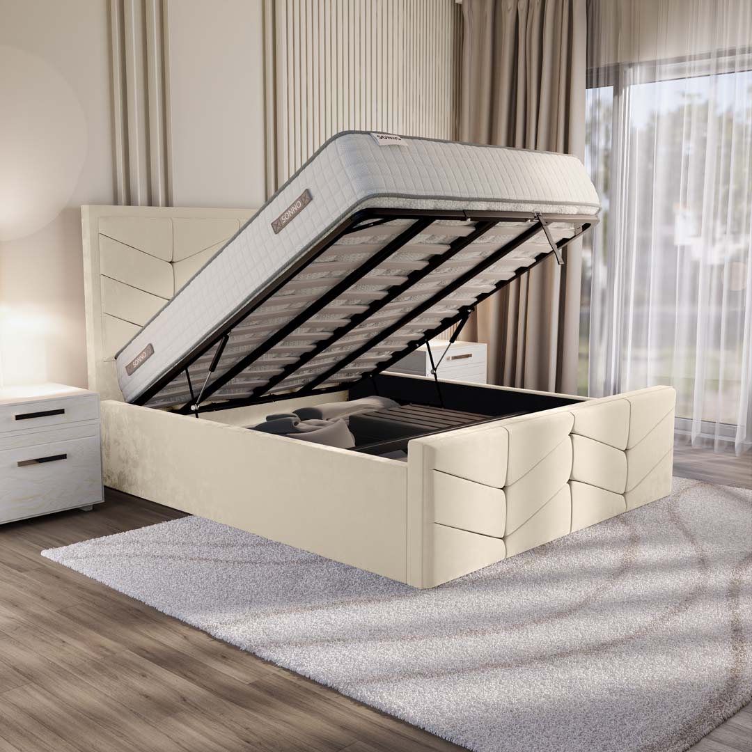 Lancaster Upholstered Ottoman Bed — view 6
