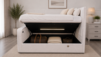 Maddison Ottoman TV Bed in Luxury Cream — view 5 – image 5 of 6