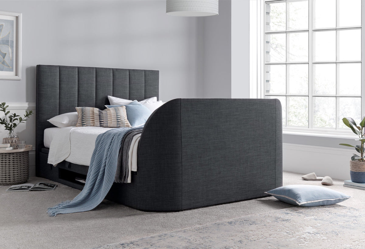Medway TV Bed Grey — view 6