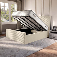 Oxford Upholstered Ottoman Bed — view 2 – image 1 of 4