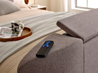 Sigma Ottoman TV Bed in Steel Grey — view 5 – image 5 of 12