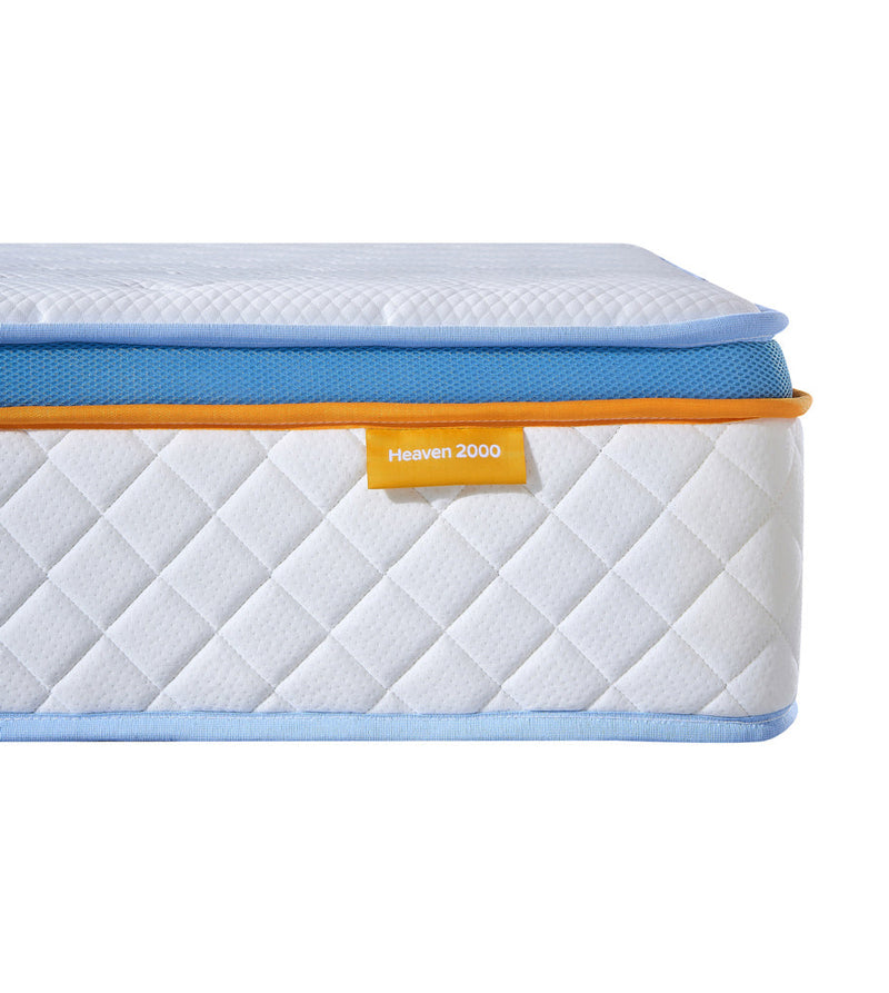 Heaven 2000 Pocket Memory Cool Gel Mattress Hybrid Mattress