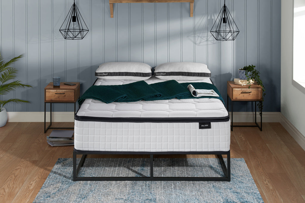 Bliss 2000 Pocket Memory Mattress with Pillow Top — view 4