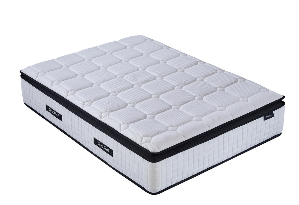 Bliss 2000 Pocket Memory Mattress with Pillow Top — view 2