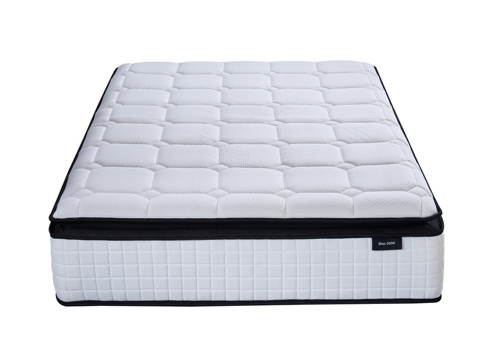 Bliss 2000 Pocket Memory Mattress with Pillow Top — view 5