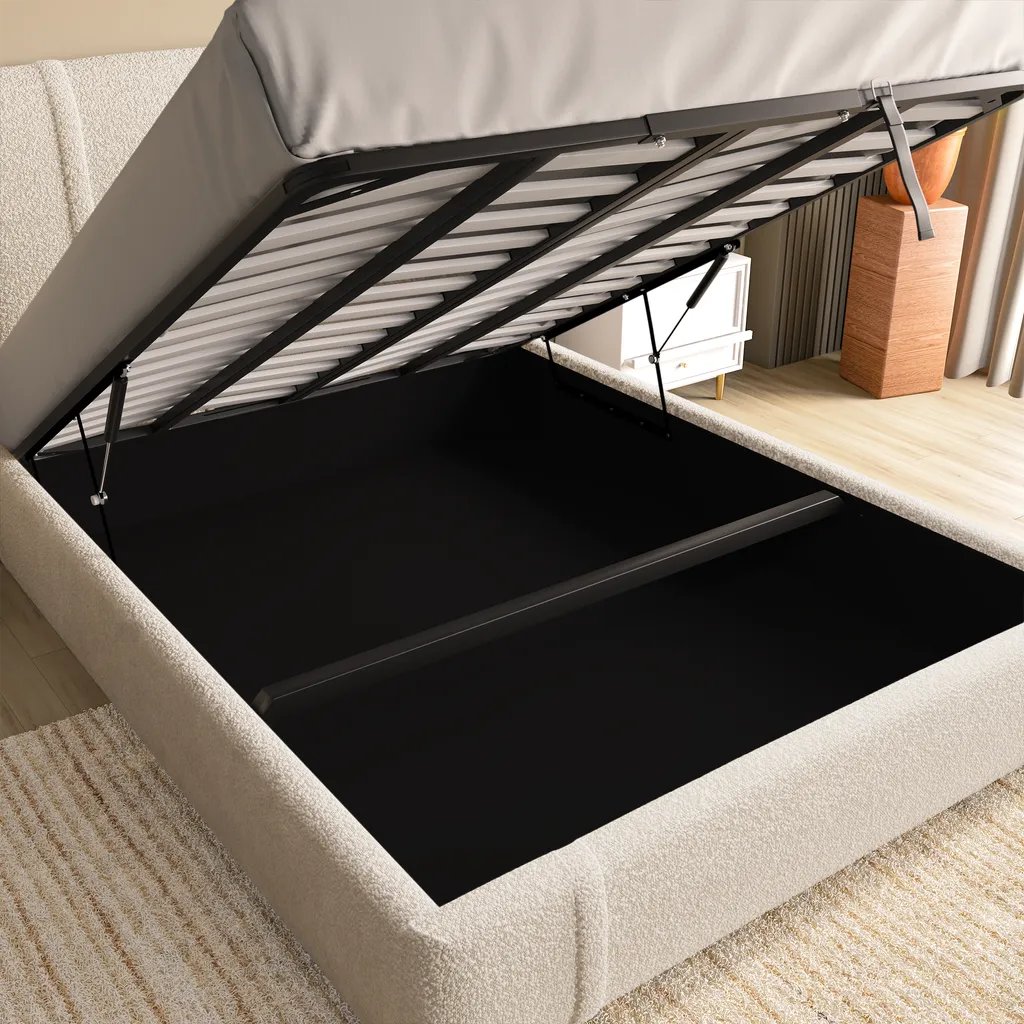 Sienna Upholstered Ottoman Bed — view 7