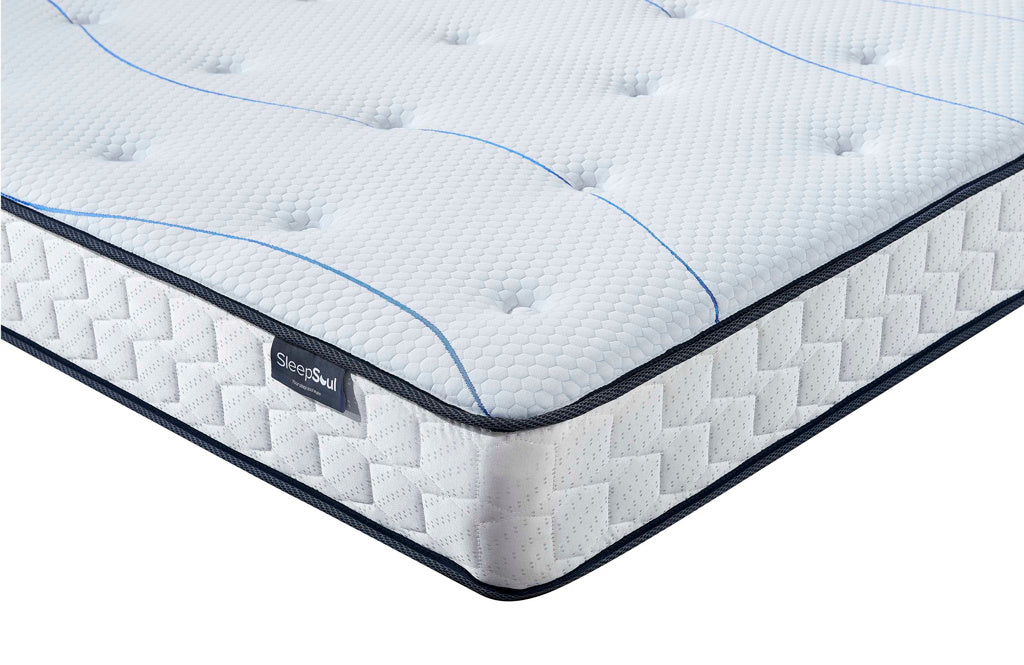 Air Memory Foam and Open Spring Mattress Soft-Medium Firmness