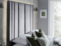 Salisbury Ottoman TV Bed in Grey Velvet — view 7 – image 6 of 10
