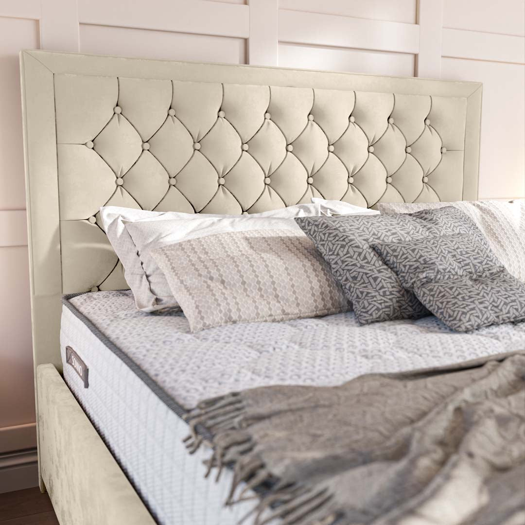 Valencia Upholstered Ottoman Bed — view 4