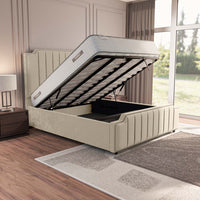 Washington Upholstered Ottoman Bed — view 2 – image 1 of 4