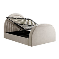 Archer Ottoman TV Bed in Taupe Boucle – image 15 of 22