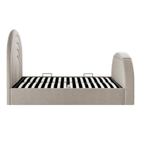 Archer Ottoman TV Bed in Taupe Boucle – image 17 of 22