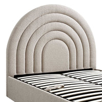 Archer Ottoman TV Bed in Taupe Boucle – image 18 of 22
