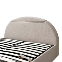 Archer Ottoman TV Bed in Taupe Boucle – image 19 of 22