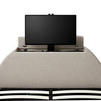 Archer Ottoman TV Bed in Taupe Boucle – image 21 of 22
