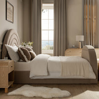 Archer Ottoman TV Bed in Taupe Boucle – image 5 of 22