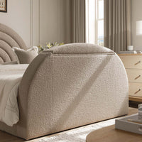 Archer Ottoman TV Bed in Taupe Boucle – image 7 of 22