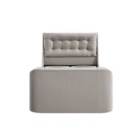 Hadley Ottoman TV Bed in Stone Fabric – image 16 of 25