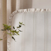 Celeste Upholstered Storage Bed with Ruffled Headboard in Seashell Stripe – image 108 of 120