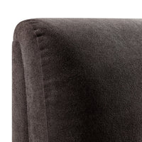 Thera Pillow Headboard Upholstered Bed in Cocoa Chenille – image 36 of 79