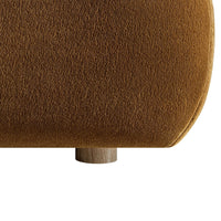Thera Pillow Headboard Upholstered Bed in Burnt Ochre Chenille – image 20 of 79