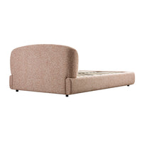 Constance Winged Headboard Ottoman Storage Bed in Musk Blush Boucle – image 47 of 69