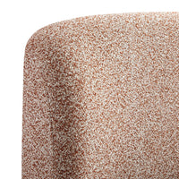 Constance Winged Headboard Ottoman Storage Bed in Musk Blush Boucle – image 50 of 69