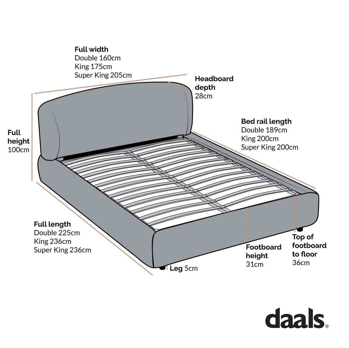 Constance Winged Headboard Ottoman Storage Bed in Beige Linen