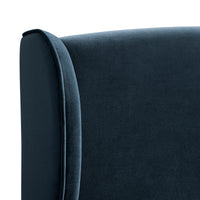 Kimberly Winged Upholstered Storage Bed in Aegean Blue Velvet – image 16 of 88