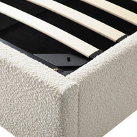 Kimberly Winged Upholstered Storage Bed in Ecru Boucle – image 53 of 88