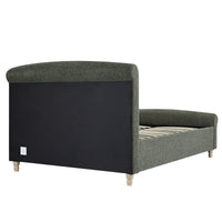 Porchester Ottoman Storage Sleigh Bed in Forest Green Chenille – image 15 of 40