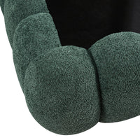 Sebastian Grand Storage Bed in Forest Green Teddy Bouclé – image 18 of 18