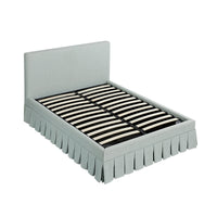 Egerton Box-Pleat Ottoman Storage Bed in Pale Aqua Brushed Fabric – image 67 of 90
