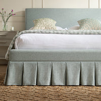 Egerton Box-Pleat Ottoman Storage Bed in Pale Aqua Brushed Fabric – image 58 of 90