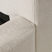 Antoine Side-Opening Ottoman Storage Bed in Soft Beige Chenille – image 40 of 41