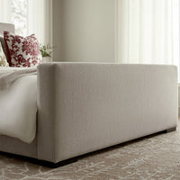 Antoine Side-Opening Ottoman Storage Bed in Soft Beige Chenille – image 26 of 41