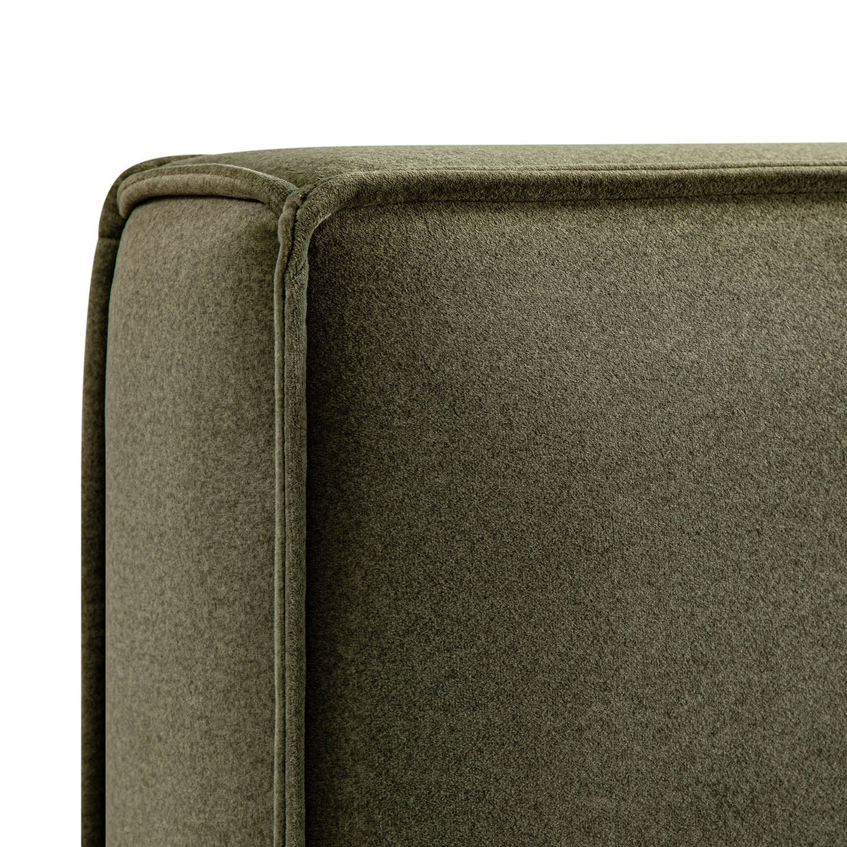 Forte Drawer Storage Bed in Dried Herb Mohair