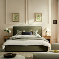 Forte Drawer Storage Bed in Dried Herb Mohair – image 22 of 49
