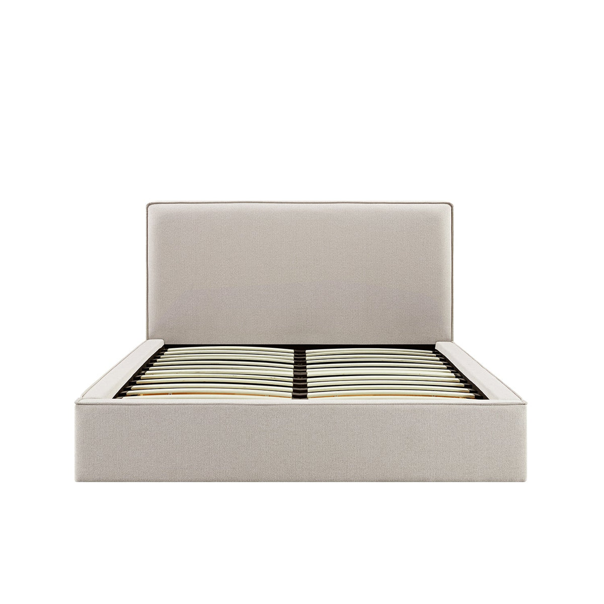 Forte Drawer Storage Bed in Oatmeal Weave