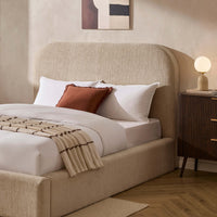 Aintree Ottoman Storage Bed - Textured Oatmeal — view 5 – image 5 of 15